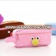 Big Nose Emoji Cartoon Student Pencil Bag Cotton Pouch Pen Bags Pencil Case Stationery Comestic Bag